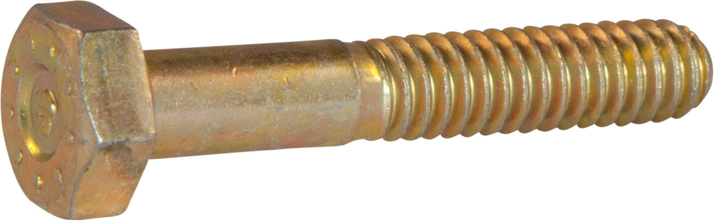 3/4-10 x 12 L9 Hex Cap Screw Yellow Zinc Plated Domestic USA (15) – FMW  Fasteners