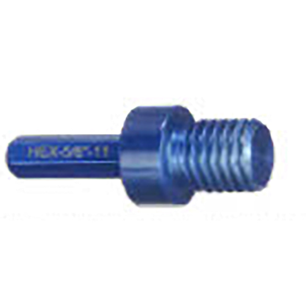 5/8-11 Point Adapter For Threaded White Diamon Tile Bit, Holesaw and Countersink Bits