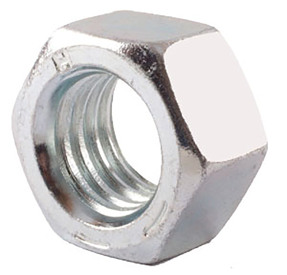 1-8 Grade 5 Finished Hex Nut Zinc Plated Domestic USA - Bulk (130)