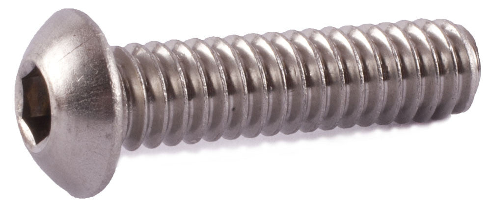 5/8-11 x 2 1/2 Button Socket Cap Screw 18-8 (A2) Stainless Steel - FMW Fasteners