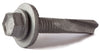 12-24 x 7/8 Hex Washer Head TEKS® Self Drilling Screw (T4) Climaseal® w/ Bonded Washer - FMW Fasteners