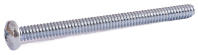 8-32 x 2 Phillips Pan Machine Screw Zinc Plated - FMW Fasteners