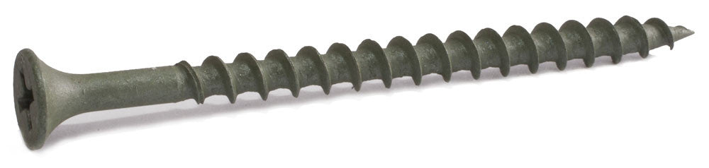 6 x 2 Phillips Bugle Decking Screws W.A.R. Coated - Carton (3,500) - FMW Fasteners