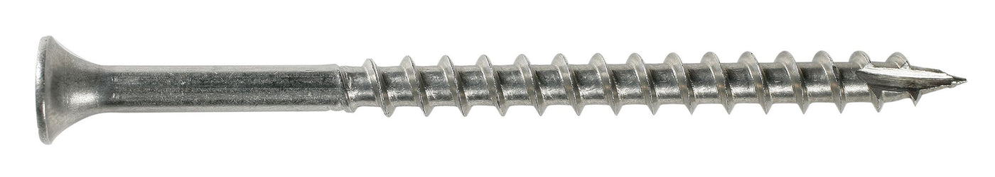 8 x 1 5/8 Simpson Bugle-Head Wood Decking Screws - Square Drive T17 316 SS - 1 lbs Pack (150) - FMW Fasteners