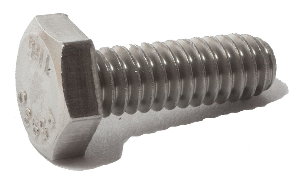 10-24 x 1 1/4 Hex Head Machine Screw 18-8 Stainless Steel - FMW Fasteners