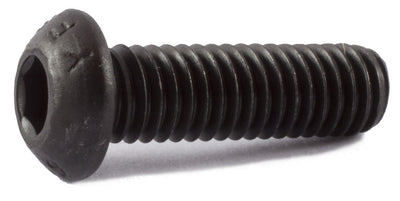 M5-0.80 x 14  Button Socket Cap Screw 12.9 Alloy ISO 7380 Black Oxide - Metric - FMW Fasteners