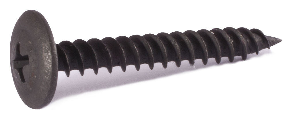 8 x 9/16 Phillips Modifed Truss K-Lath Screw Black Oxide - FMW Fasteners