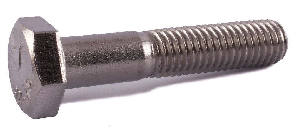 M14-2.00 x 60 Hex Cap Screw DIN 931 A2 (18-8) Stainless Steel - FMW Fasteners