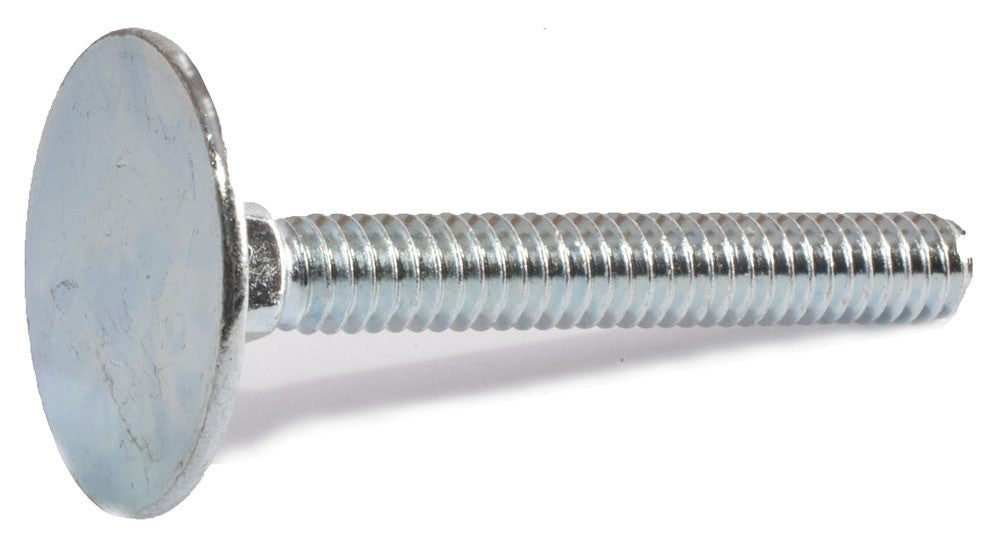 1/4-20 x 2 1/2 Grade 2 Elevator Bolt Zinc - FMW Fasteners