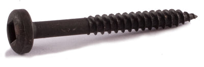 6-9 x 1 1/4 Square Pan Face Framing Screw Coarse T17 Black Oxide - Carton (8,000) - FMW Fasteners