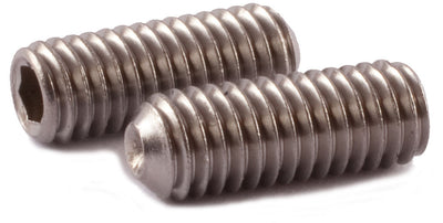 M1.6-0.35 x 4 Socket Set Screw Cup Point DIN 916 A2 (18-8) Stainless Steel - FMW Fasteners